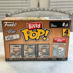 Funko Bitty Pop! The Office 4-Pack - Brown, Yellow, Black
